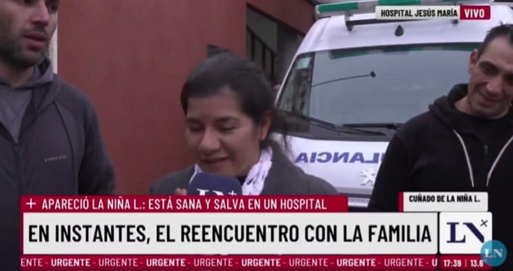 Las emotivas palabras de la madre de Luciana, la adolescente que había desaparecido en Córdoba