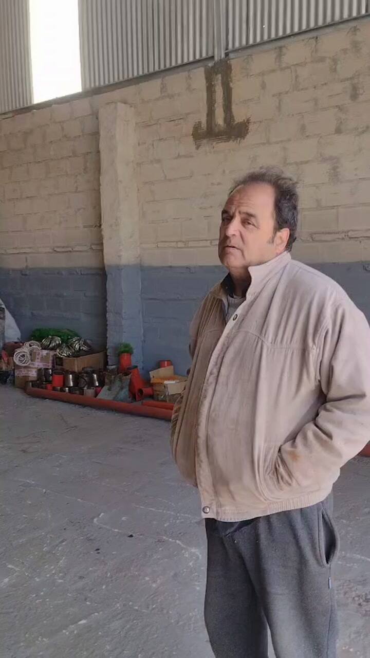 Jorge Heredia lleva dos años con el reclamo (Gentileza Horacio Toti Minadevino)