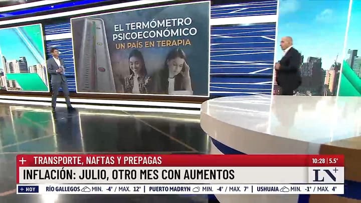 Aumentos en julio