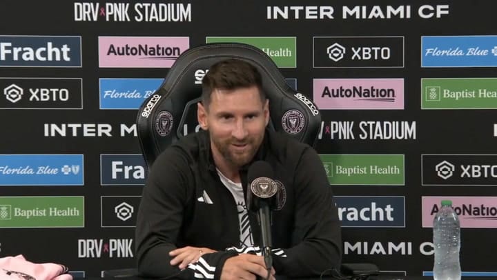 En conferencia de prensa, Lionel Messi habló sobre las altas temperaturas en Miami