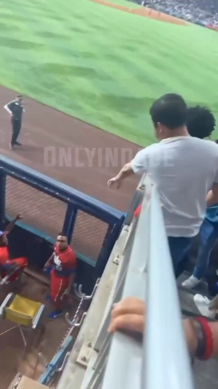 Clásico Mundial de Béisbol: un jugador cubano le tiró un pelotazo a un hincha que lo increpó
