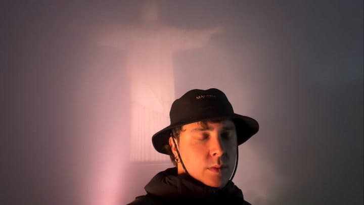 El último video que subió Lucas Vignale a sus redes sociales