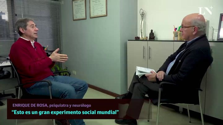 Enrique De Rosa “Esto es un gran experimento social mundial”