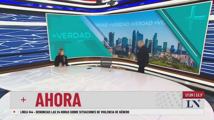 Melody Rakauskas, denunciante de Fernando Espinoza, en LN+
