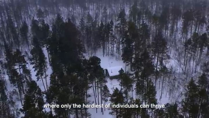Cómo es la vida del hombre más solitario del mundo que tiene osos como vecinos
