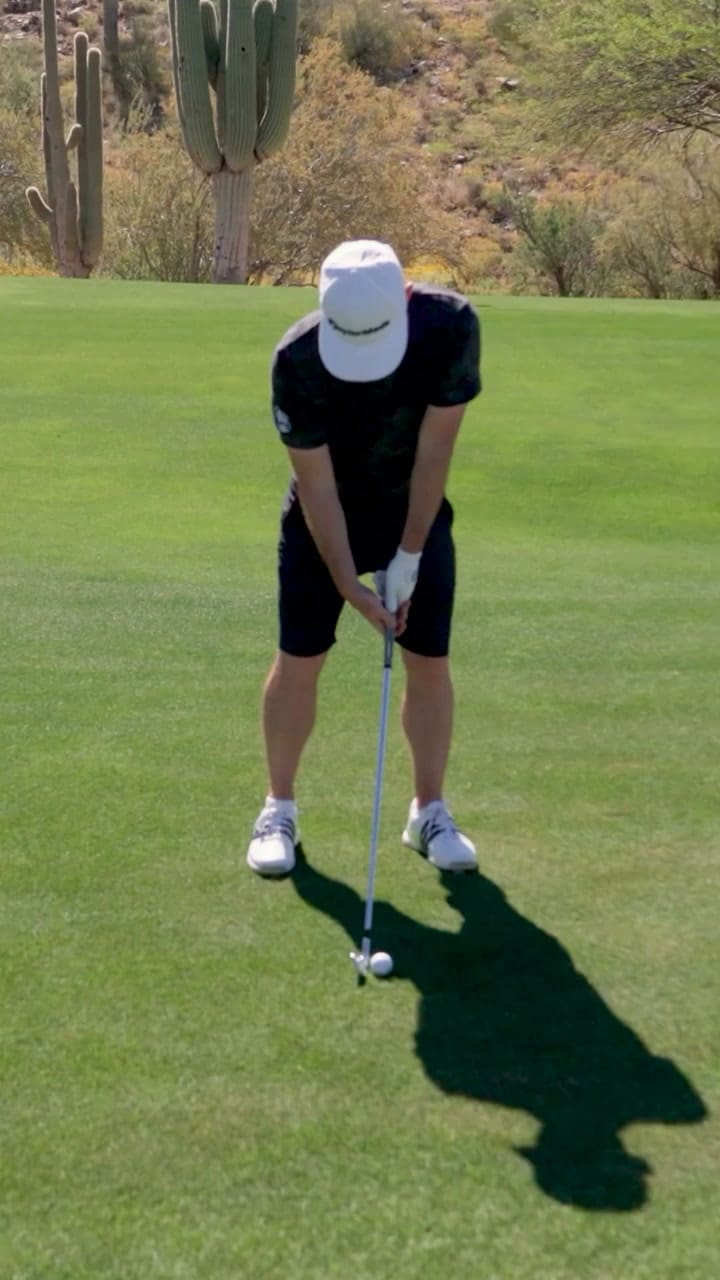 Michael Phelps en su nueva pasión, el golf