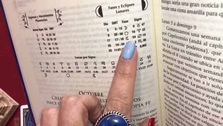 Las predicciones de Jimena La Torre para la semana del 10 al 17 de octubre.