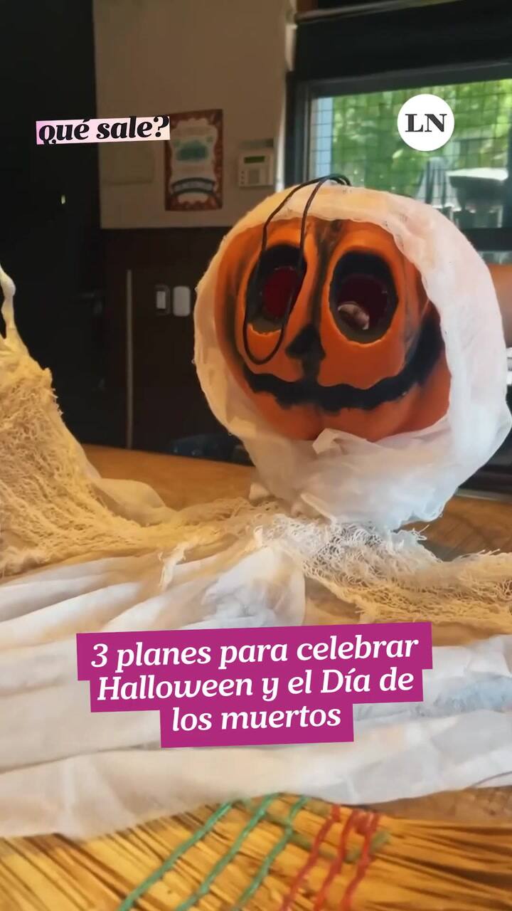 3 planes para celebrar Halloween y el Día de los muertos