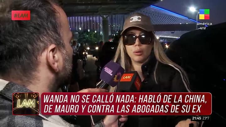 Wanda Nara respondio preguntas sobre su expareja Mauro Icardi