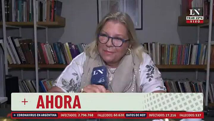Elisa Carrió, sobre el conflicto por la suspensión de clases: 'Espero que la Corte pacifique'