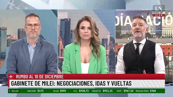 La ironia de Novaresio sobre la actitud de Cristina Kirchner de negarle el control del Senado a Villarruel