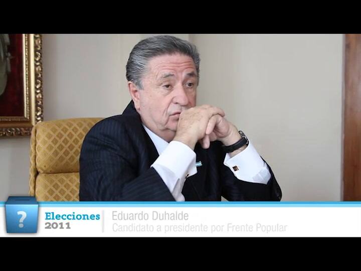 Duhalde: 'Estaba cómodo, me pagaban por ir a Europa'
