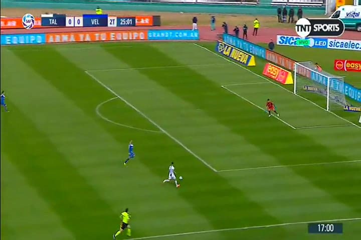 El 1-0 de Talleres sobre Vélez