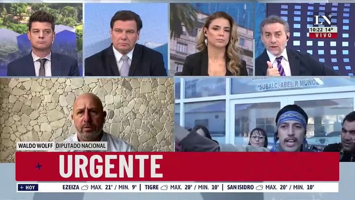 La pregunta de Luis Majul en medio del operativo policial en Villa Mascardi
