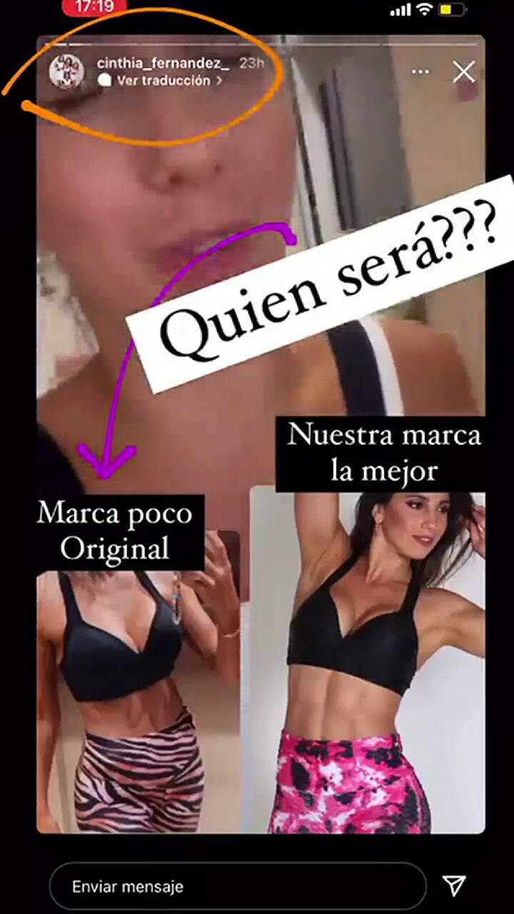 Cinthia Fernández contra Floppy Tesouro