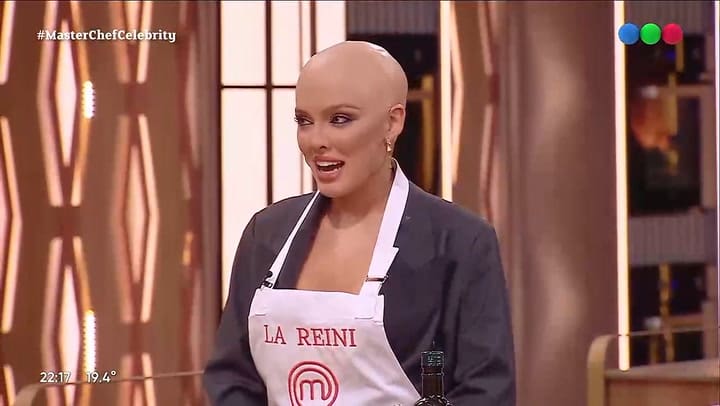 La Reini sorprendió con su look en MasterChef Celebrity