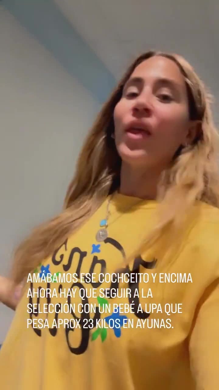 Jimena Barón sufrió un robo en pleno Mundial