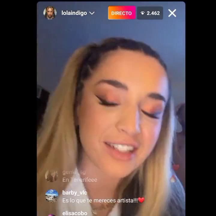 Lola Indigo hablo de N5