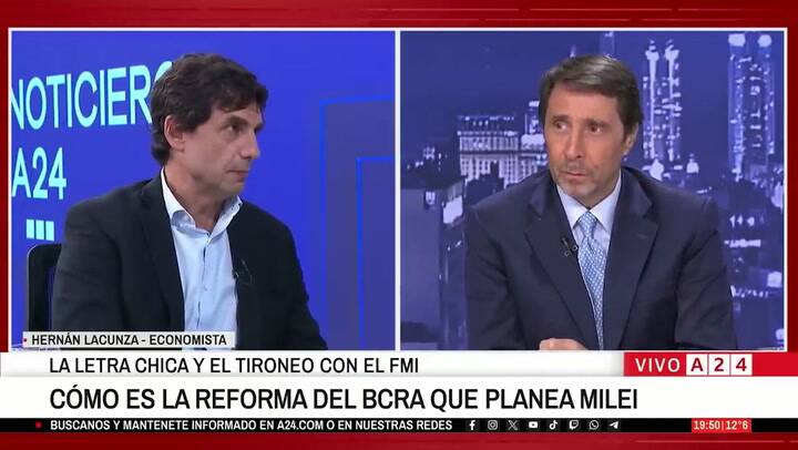 Hernán Lacunza: "Me gustaría ser candidato a presidente por el Pro"