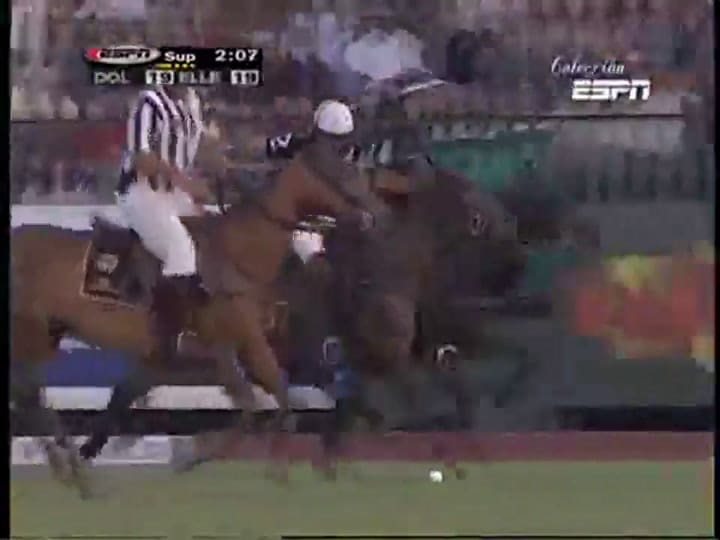 El gol de Cambiaso en la recordada final de Palermo 2005 - Gentileza: ESPN