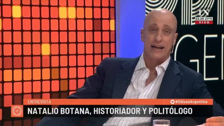 Entrevistado Natalio Botana historiador y politólogo