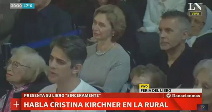 Cristina habló de un contrato social y elogió a Trump