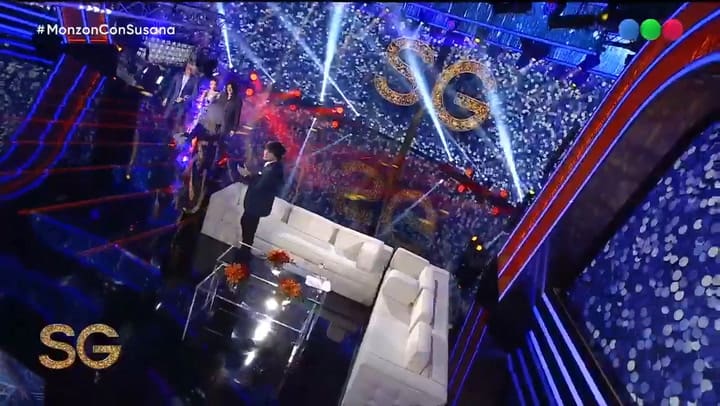 Celeste Cid en lo de Susana - Fuente: Telefé