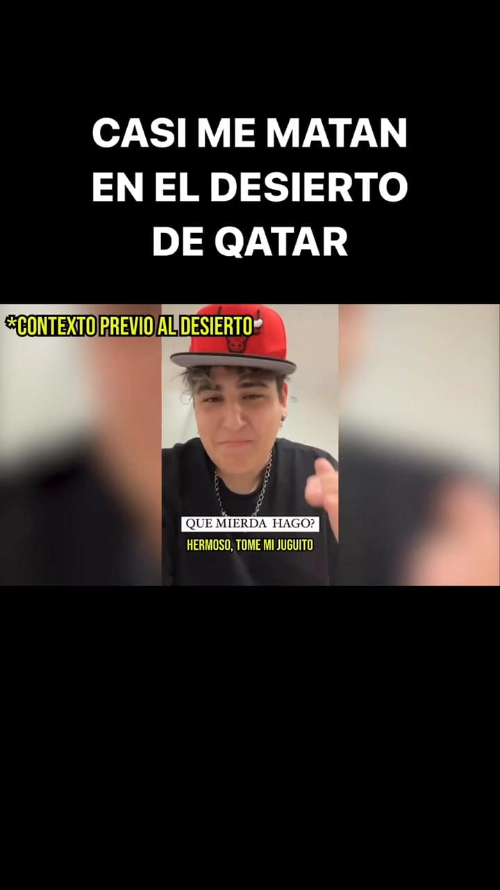 La terrible experiencia que vivió El Chapu en el desierto de Qatar
