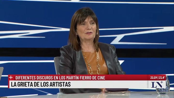 Patricia Bullrich Es Evidente Que Cristina No Puede Ejercer Un Cargo Público