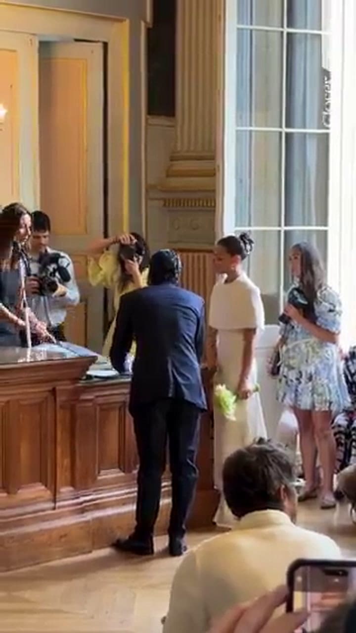 Casamiento Thylane Blondeau y Benjamin Attal