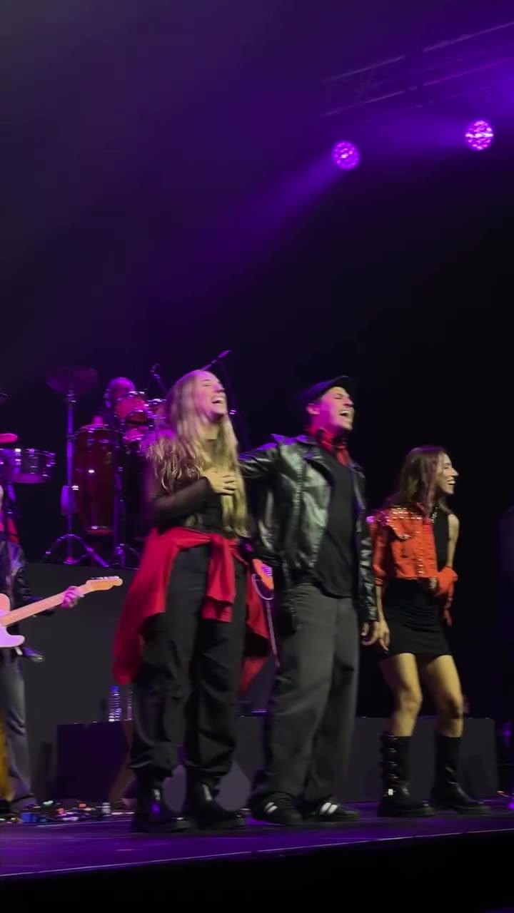 El reencuentro del elenco de Rebelde Way (Video: Instagram @errewaytour2025)