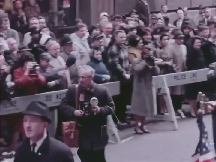 La visita del Sha de Irán a Nueva York en 1962