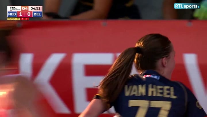 El gol anulado de Bélgica ante Países Bajos en el hockey femenino (GIF)