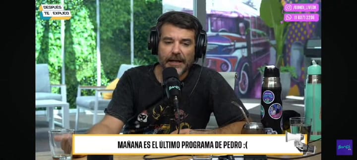 Pedro Alfonso despedida