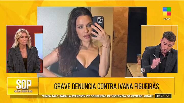 Grave denuncia por acoso contra Ivana Figueiras, actual pareja de Dario Cvitanich