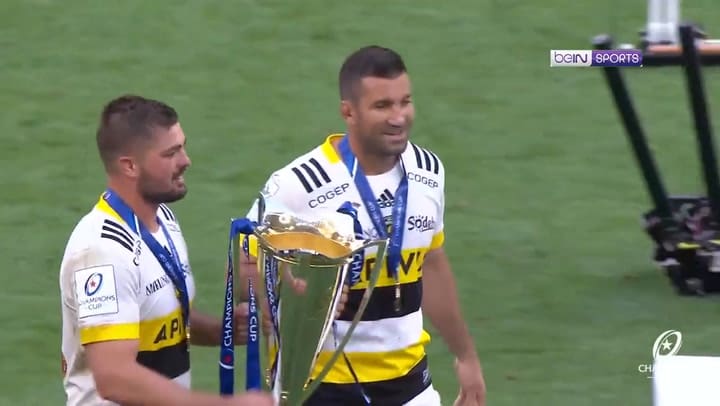 La Rochelle le ganó a Leinster en la última jugada y conquistó con dos argentinos la Copa Europea
