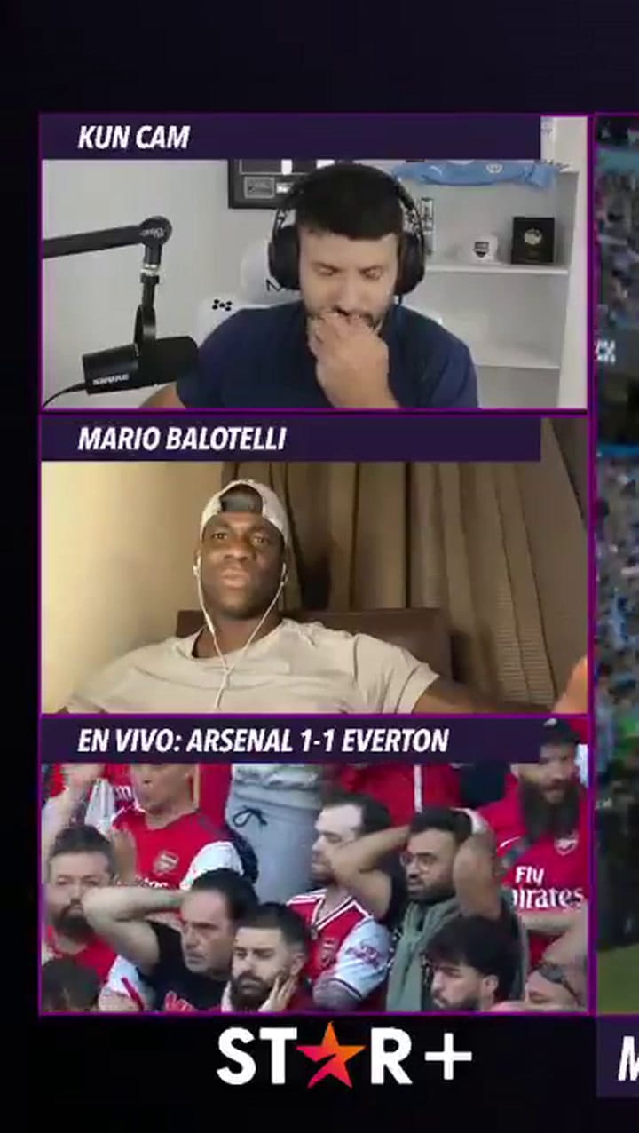 La relevación de Mario Balotelli al Kun Agüero