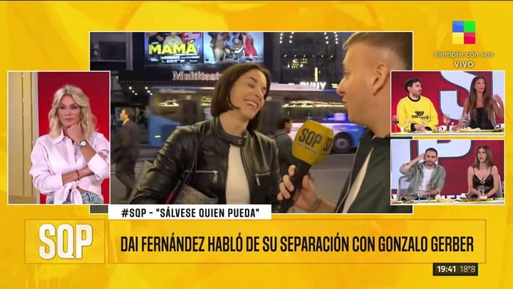 Dai Fernández respondió si se daría una oportunidad al amor con Nico Vázquez