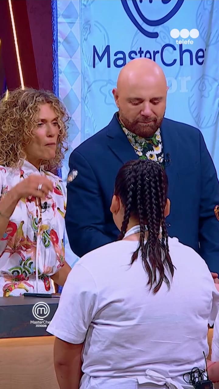El incómodo momento que vivió Ámbar con Toto en la devolución de MasterChef
