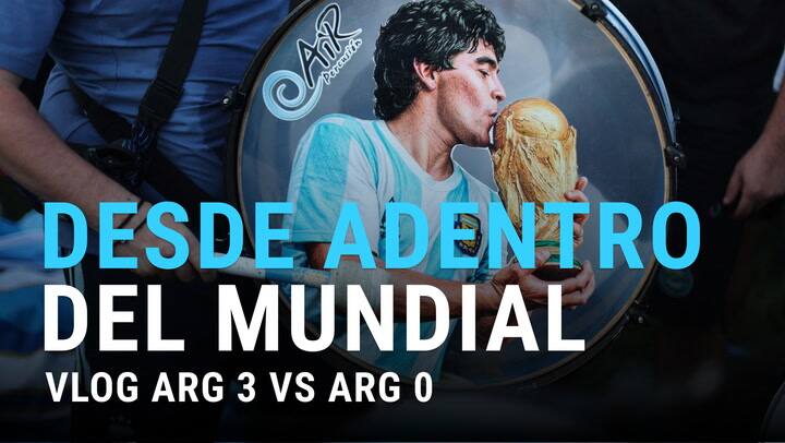 Vlog de la cobertura del Mundial. Semana 1. Argentina 3 vs Argelia 0