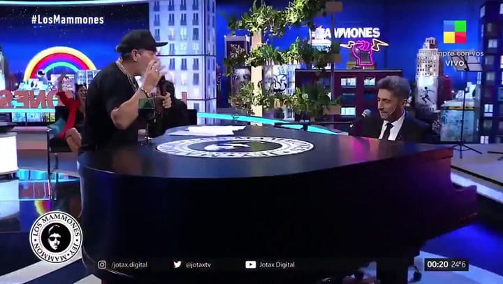 El show de El Mono de Kapanga en Los Mammones - Fuente: América TV