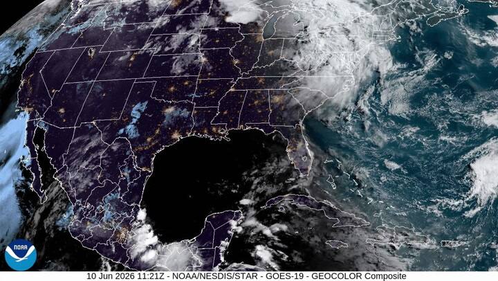 Satélite De La NOAA Hoy