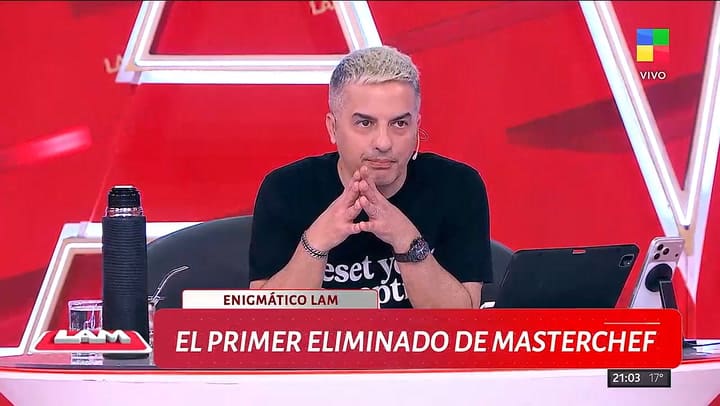 Revelan quién sería el primer eliminado de MasterChef Celebrity