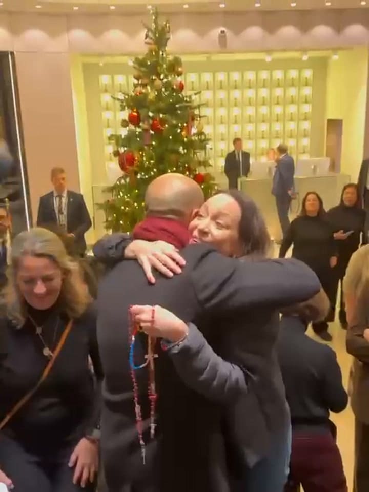 El encuentro entre María Corina Machado y Patricio Hernández