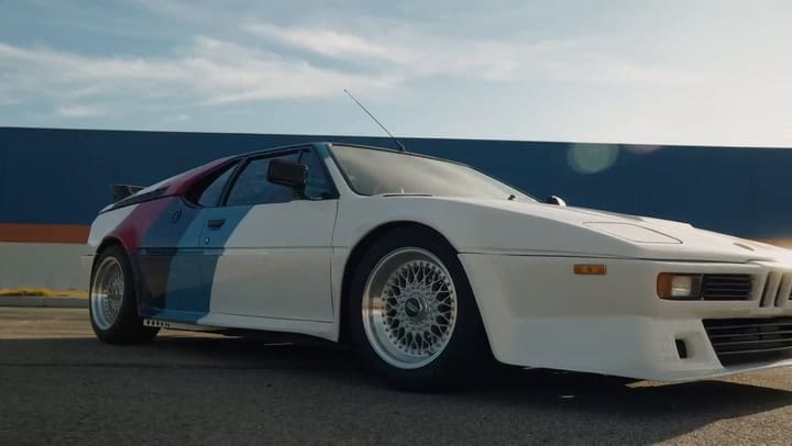 Subastan un espectacular BMW M1 que perteneció a Paul Walker.