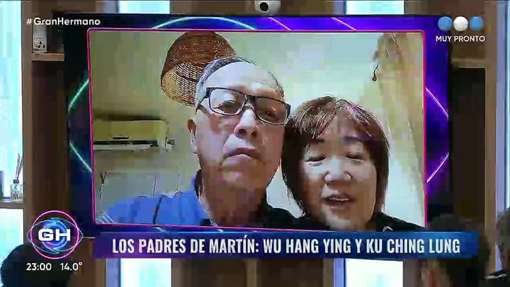 Gran Hermano: Martin recibio el saludo de sus padres