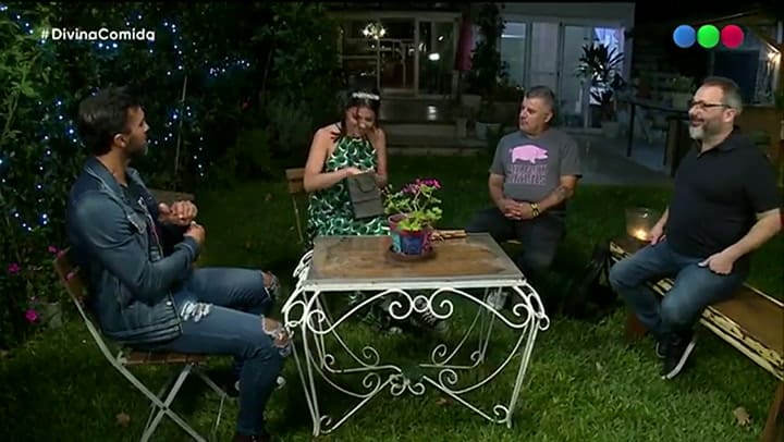 Divina comida: del fetiche de Fabián Cubero al inesperado desnudo de Gerardo Rozín - Fuente: Telefe