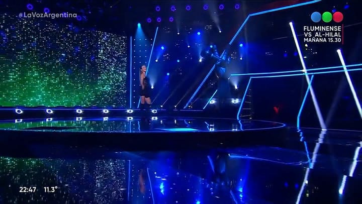 Lucía provocó un cruce inesperado entre La Sole y Luck Ra en el jurado de La Voz Argentina