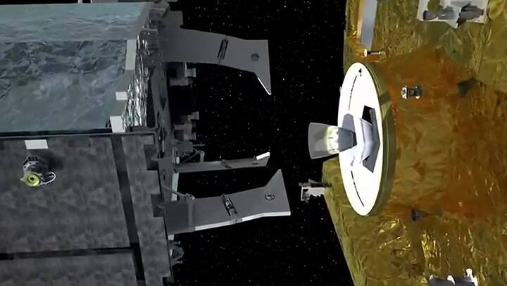 Así se acoplaron los satélites Intelsat-901 y MEV-1 en órbita