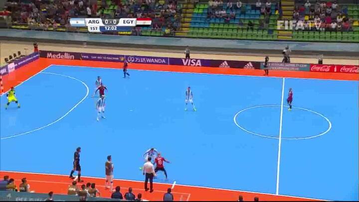 Los goles de Argentina - Egipto: FIFA Futsal World Cup 2016